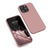 Калъф Kwmobile за Apple iPhone 13 Pro, силиконов, розов, 55880.193