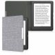 Калъф за Kobo Glo HD/Touch 2.0, Kwmobile, сив, текстилен, 43008.22