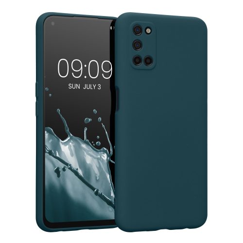 Калъф Kwmobile за OPPO A52 / A72 (4G), силиконов, зелен, 57575.57