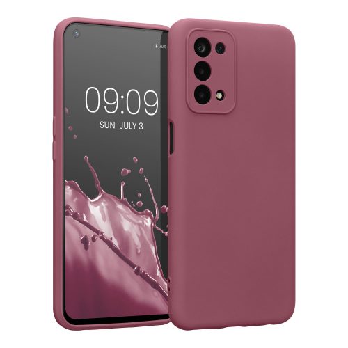 Калъф Kwmobile за OPPO A74 5G/A54 5G, силиконов, лилав, 57571.167