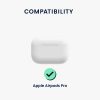 Калъф за слушалки Apple Airpods Pro, Kwmobile, син, силикон, 57660.23