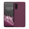 Калъф Kwmobile за Sony Xperia 10 IV, силикон, лилав, 57800.187