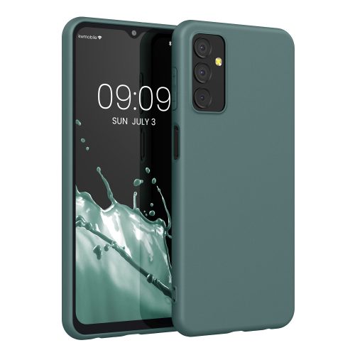 Калъф Kwmobile за Samsung Galaxy M23 5G, силиконов, зелен, 57802.171