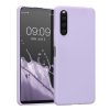 Калъф Kwmobile за Sony Xperia 10 IV, силиконов, лилав, 57800.108