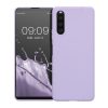 Калъф Kwmobile за Sony Xperia 10 IV, силиконов, лилав, 57800.108