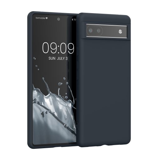 Калъф Kwmobile за Google Pixel 6a, силиконов, сив, 57799.186