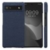 Калъф Kwmobile за Google Pixel 6a, текстилен, син, 57797.17