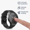 Комплект от 2 калъфа за часовник Xiaomi Watch S1, Kwmobile, черен/прозрачен, пластмаса, 57779.01