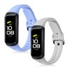 Комплект 2 каишки за Samsung Galaxy Fit, Kwmobile, син/сив, силикон, 50233.58