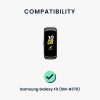 Комплект 2 каишки за Samsung Galaxy Fit, Kwmobile, син/сив, силикон, 50233.58