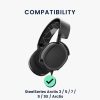 Комплект от 2 възглавнички за уши за слушалки STEELSERIES Arctis 7/Arctis 9/Arctis, Kwmobile, черни, еко кожа, 57962.01