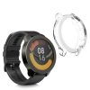 Комплект от 2 калъфа за Xiaomi Watch S1 Active, Kwmobile, черен/прозрачен, силикон, 58070.01