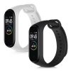 Комплект от 2 каишки за Xiaomi Mi Band 4, Kwmobile, черно/бяло, силикон, 49312.02