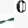 Комплект 2 каишки за Samsung Galaxy Fit 2, Kwmobile, черен/зелен, силикон, 53962.05