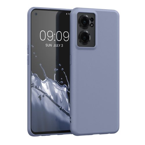 Калъф Kwmobile за OnePlus Nord CE 2 5G, силиконов, син, 57639.130