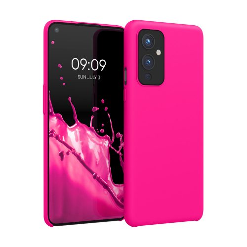 Калъф Kwmobile за OnePlus 9, силиконов, розов, 56040.77