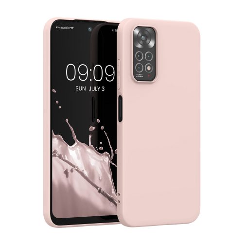 Калъф Kwmobile за Xiaomi Redmi Note 11/Redmi Note 11s, Силиконов, Розов, 57368.225