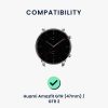 Каишка за Huami Amazfit GTR (47mm)/Amazfit GTR 2, Kwmobile, зелена, естествена кожа, 54018.107