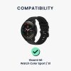 USB кабел за зареждане за Xiaomi Mi Watch Color Sport/Watch S1 Active, Kwmobile, черен, пластмаса, 58354.01