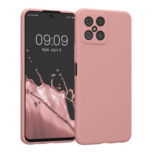 Калъф Kwmobile за Honor X8, Силиконов, Розов, 58396.193