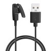 USB кабел за зареждане за Garmin Forerunner 230/Forerunner 235/Forerunner 645, Kwmobile, черен, пластмаса, 58453.01