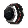 Каишка за Huawei Watch GT 2 Pro/Watch GT 2 (46 мм), Kwmobile, черна, силикон, 58462.01