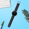 Каишка за Huawei Watch GT 2 Pro/Watch GT 2 (46 мм), Kwmobile, черна, силикон, 58462.01