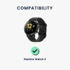 USB кабел за зареждане за Realme Watch S, Kwmobile, черен, пластмаса, 58456.01