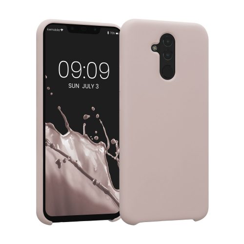 Калъф Kwmobile за Huawei Mate 20 Lite, Силиконов, Крем, 46310.225