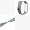 Комплект от 2 каишки за Xiaomi Mi Smart Band 6/Mi Band 6/Mi Band 5, Kwmobile, зелен/сив, силикон, 57428.07