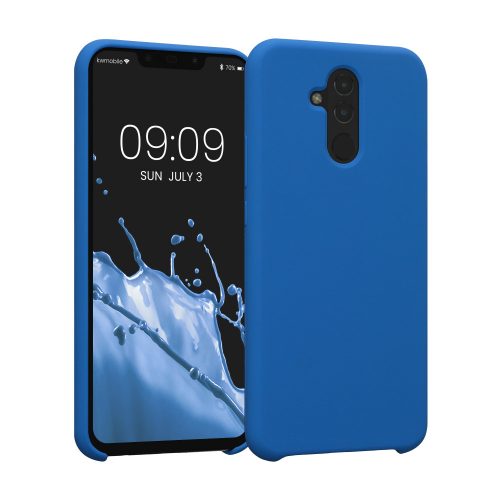 Калъф Kwmobile за Huawei Mate 20 Lite, Силиконов, Син, 46310.228