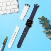 Комплект от 2 каишки за часовник Xiaomi Mi Watch Lite/Redmi, Kwmobile, син/бял, силикон, 54778.07