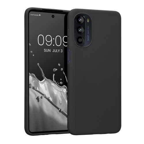 Калъф Kwmobile за Motorola Moto G52/Moto G82, силиконов, черен, 58543.47