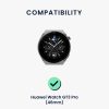 Комплект 2 каишки за Huawei Watch GT 3 Pro (46mm), Kwmobile, Черен/Син, Силикон, 58637.01