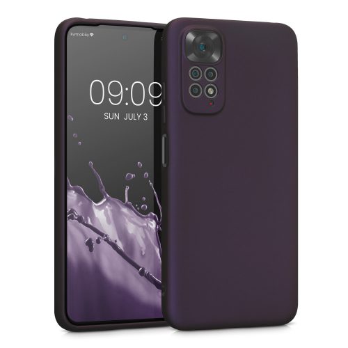 Калъф Kwmobile за Xiaomi Redmi Note 11/Redmi Note 11s, силиконов, лилав, 58651.115