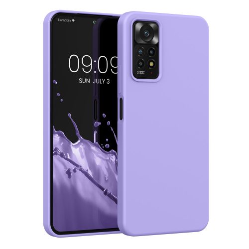 Калъф Kwmobile за Xiaomi Redmi Note 11 Pro/Redmi Note 11 Pro 5G, силиконов, лилав, 57373.108