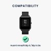 Комплект от 2 каишки за Huami Amazfit Bip S/Amazfit Bip S Lite, Kwmobile, Pink/Grey, Silicone, 53859.09