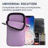 Kwmobile Universal Cover, размер L - 6,5 инча, неопрен, лилаво, 58700.3.108