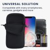 Kwmobile Universal Cover размер XL - 6,8 инча, неопрен, черен, 58700.4.01