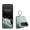 калъф kwmobile за Samsung Galaxy Z Flip 3, Силиконов, Зелен, 58783.200