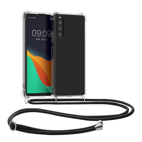 Калъф Kwmobile за Sony Xperia 10 IV, силиконов, прозрачен, 58841.03