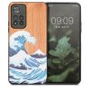 Калъф Kwmobile за Xiaomi Redmi Note 11 Pro Plus 5G, дърво, многоцветен, 58100.03