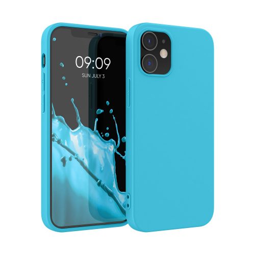 Калъф Kwmobile за Apple iPhone 12/iPhone 12 Pro, силиконов, син, 53938.205