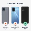 Калъф Kwmobile за Realme 8i, силиконов, червен, 58293.167