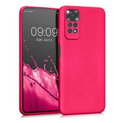 Калъф Kwmobile за Xiaomi Redmi Note 11/Redmi Note 11s, Силиконов, Розов, 58651.65