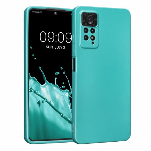 Калъф Kwmobile за Xiaomi Redmi Note 11 Pro/Redmi Note 11 Pro 5G, силиконов, зелен, 58650.231