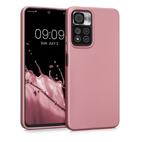 Калъф Kwmobile за Xiaomi Redmi Note 11 Pro Plus 5G, Силиконов, Розов, 59142.31