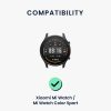 Комплект 2 каишки за часовник Xiaomi Mi Watch/Mi Watch Color Sport, Kwmobile, черен/син, силикон, 59164.01