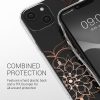 Калъф Kwmobile за Apple iPhone 14, силиконов, прозрачен/розов, 59204.03