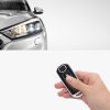 Капак за автомобилен ключ за бутони Mazda 2 - Keyless Go, Kwmobile, бял/сребрист, силикон, 57044.03